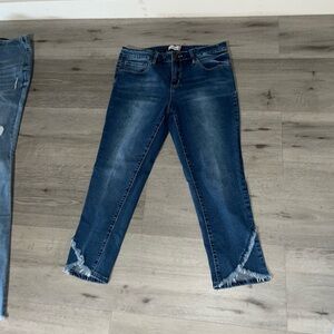 Royalty For Me Dark Blue Flare Jeans